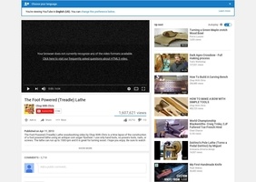 Tour a bois a pédale