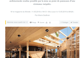 Le bois rentre dans les villes