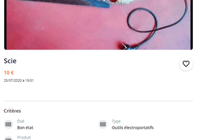 Révolution de la scie à main ?