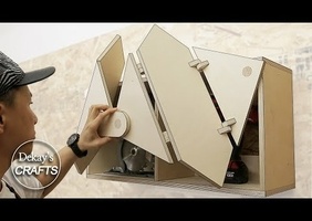 Portes de meubles basculantes