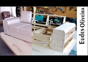 Fabrication d'un canapé