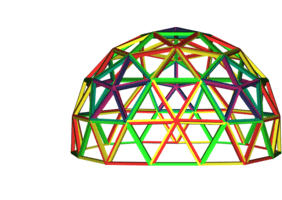 Calculateur pour dôme géodésique