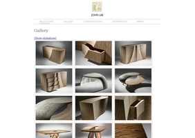 Meubles tout en courbes by John Lee