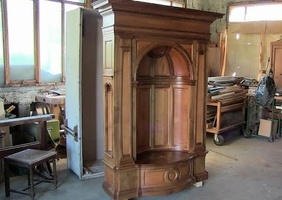 Une œuvre d’ébénisterie d’un compagnon du devoir