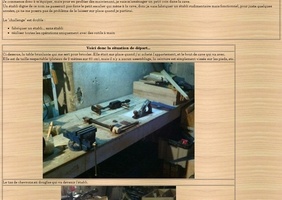 Fabriquer un établi, sans établi