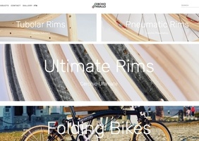 Jante bois pour vélo par Cerchio Ghisallo