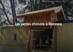 Construction d'un jardin chinois à Rennes