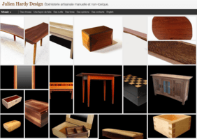 Julien Hardy Design Ébénisterie artisanale manuelle et non-toxique