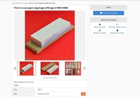 La boutique d'un Français au japon, pour de  l'outillage japonais