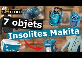 7 OUTILS MAKITA INSOLITES - L'un d'entre eux est faux, à vous de le trouver