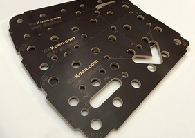 Gabarit pour percage trous table MFT