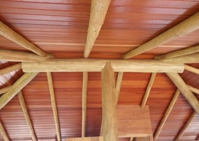 Charpente en bois originale