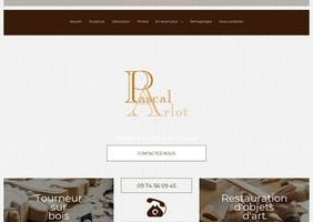 Pascal Arlot, sculpteur et tourneur