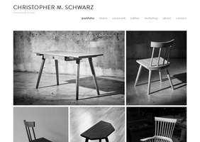 Nouveau site de Christopher Schwarz