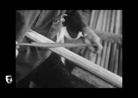 La fabrication à la main des manches d'outils à Rotheux-Rimière (1949)