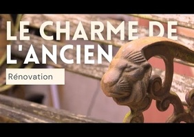 Restauration d'un vieux banc en fonte