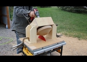 Tournage d'un saladier à la scie sur table!