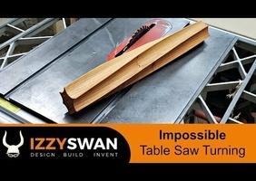 Comment tourner un pied en forme de fuseau et spirale sur une scie sur table