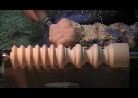 Tournage sur bois dans le Haut Jura