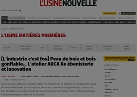 Forme en bois gonflable