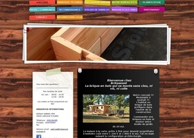 La maison Lego en bois