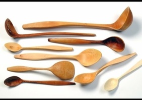 Fabrications de cuillères en bois vert
