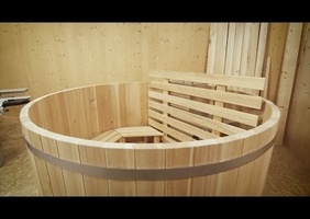 Fabrication d'un bain nordique