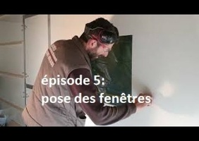 Pose fenêtres sur camping car