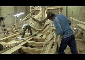 Construction d'un navire Viking