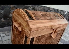 Coffre en bois original