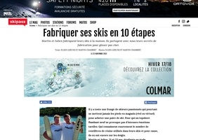 Des skis en bois, comment faire