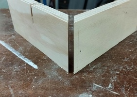 Comment Coller/Assembler 2 planches à 45°