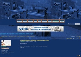 Combiné robland HX310