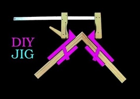 Bonne idée DIY de serre joint "semi auto serrant" pour coupe d'onglet
