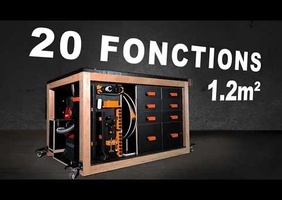 Etabli multifonction et ultra compact