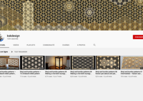 Kumiko et shoji fait main