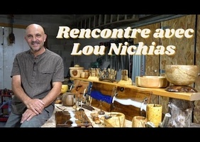 Rencontre avec Lou Nichias, tourneur-ébéniste sur bois et résine