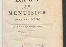 L'art du menuisier par Roubo