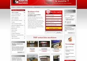 Un site d'occasion de machine à bois  hammer