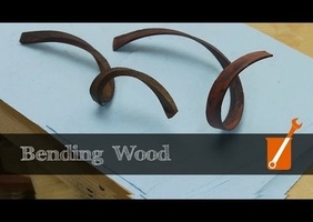 Plier du bois à l'ammoniac