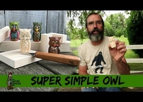 Sculpter un hiboux