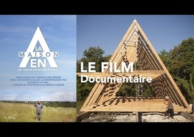 La maison en A (A frame) que je viens d'inviter a nous rejoindre !