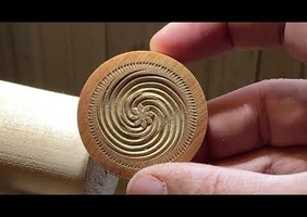 Spirale en bois de bout - tournage bois