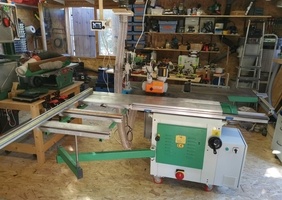 Numérisation déplacements sur combiné bois ancienne génération - mais possible  sur machine neuve !