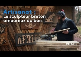 Artisanat : le sculpteur breton amoureux du bois