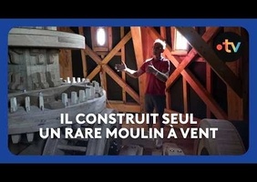 Moulin/scierie en bois