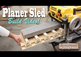 Dégauchir avec une raboteuse d'atelier