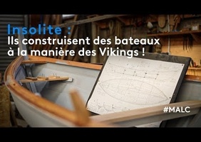 Ils construisent des bateaux à la manière des Vikings !