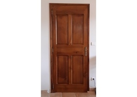 Porte intérieure en noyer