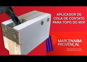 Aplicador de cola de contato topo mdf